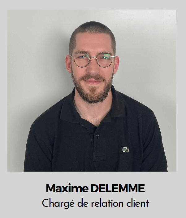 Emoji collaborateur Chargé de relation client - Maxime DELEMME