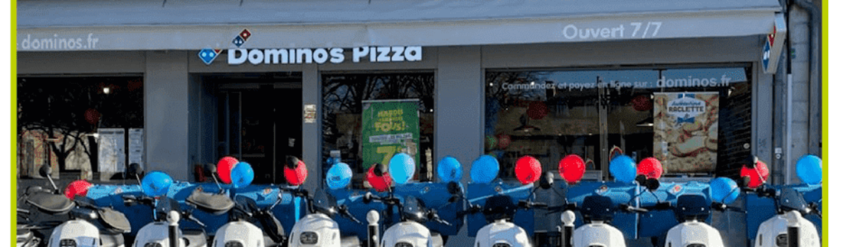 Domino’s Pizza à Tarbes se met au vert ! 🛵🔋